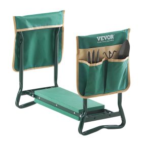 Garden Kneeler and Seat 6" EVA Pad Folding Garden Stool Heavy Duty Garden Bench