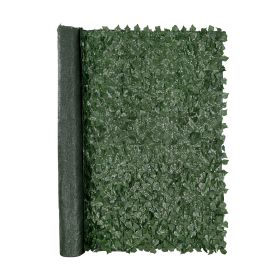 VEVOR Ivy Privacy Fence, 96 X 72 In Artificial Green Wall Screen, Greenery Ivy Fence With Mesh Cloth Backing And Strengthened Joint, Faux Hedges (Option: Default)